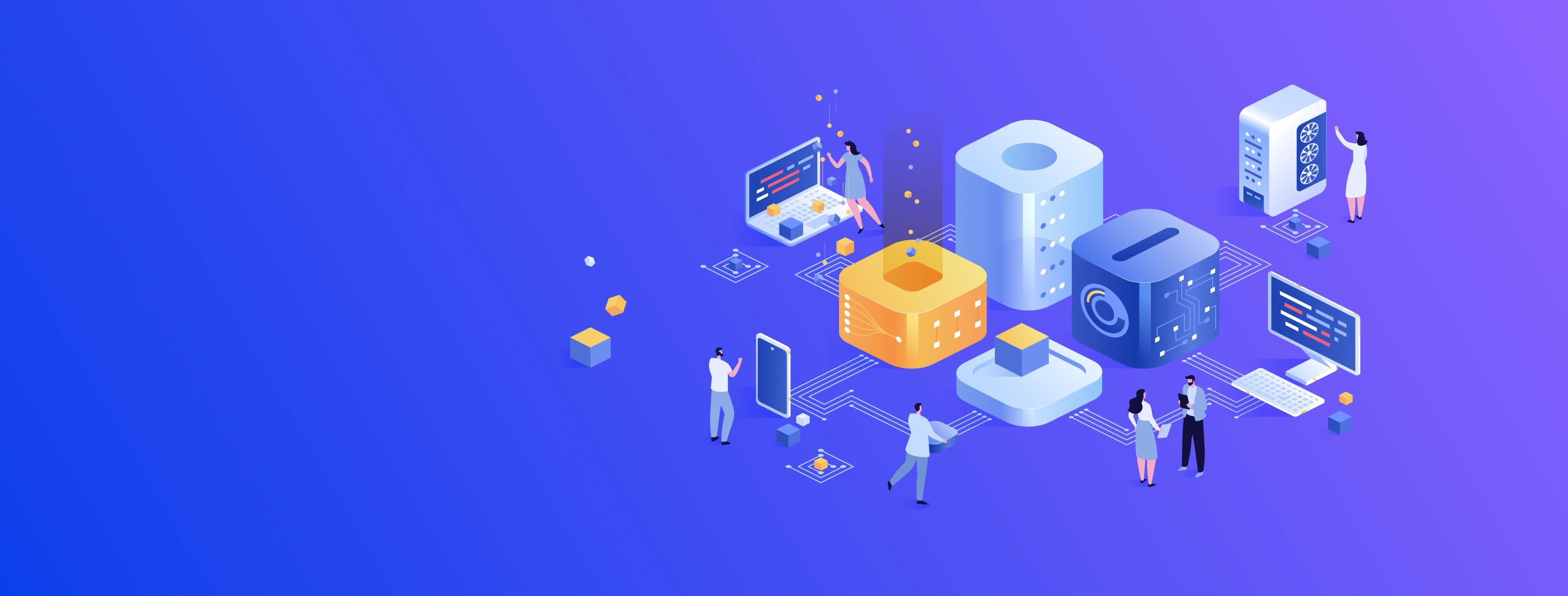 Developer working on a mobile app